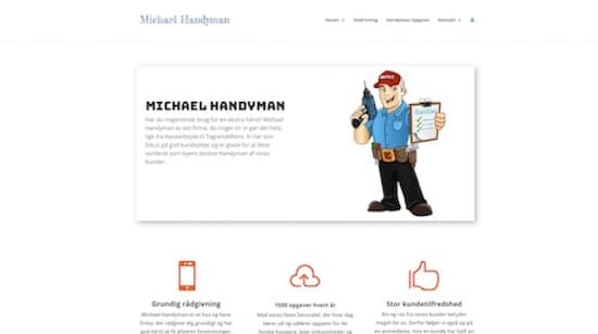 michael handyman hjemmeside